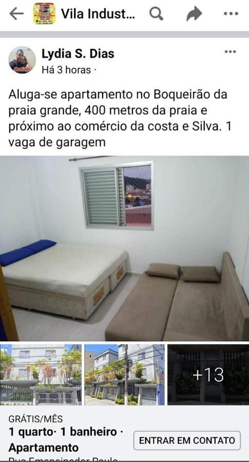 Apartamento Boqueirao Praia Grande Buitenkant foto